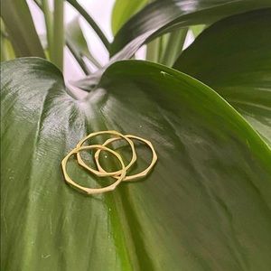 Pura Vida ring trio
